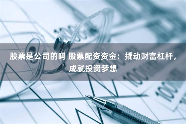 股票是公司的吗 股票配资资金：撬动财富杠杆，成就投资梦想