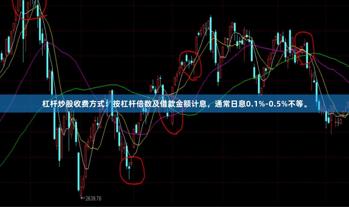 杠杆炒股收费方式：按杠杆倍数及借款金额计息，通常日息0.1%-0.5%不等。