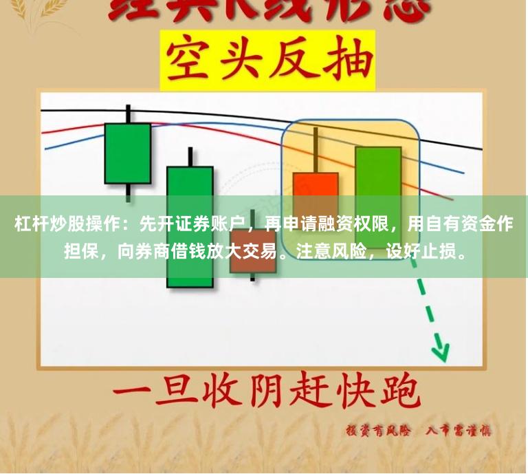 杠杆炒股操作：先开证券账户，再申请融资权限，用自有资金作担保，向券商借钱放大交易。注意风险，设好止损。